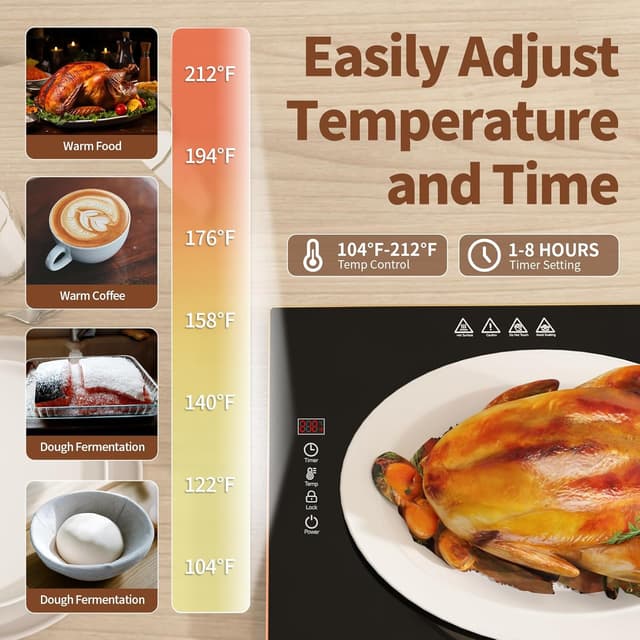 Thumbnail 4 de CedarAce 47x12 Food Warmer Tray 🍽