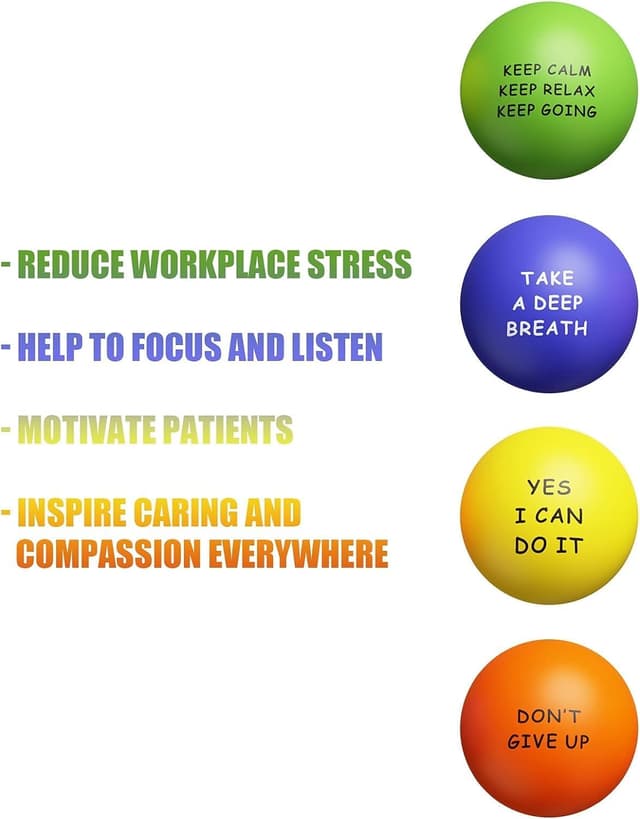 Detalle 1 de KDG Stressball 4er-Pack Erwachsene