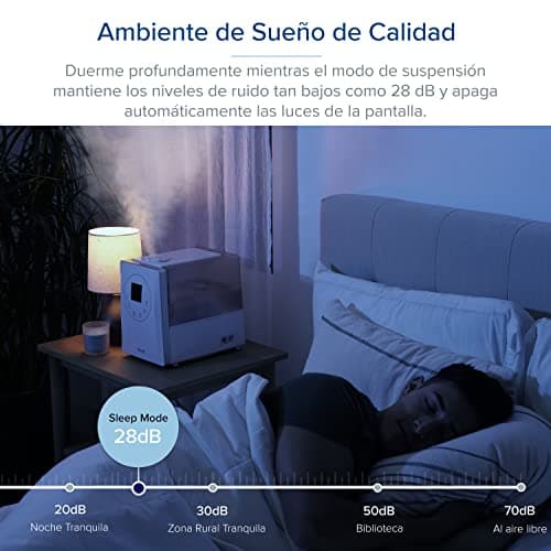 Thumbnail 7 de LEVOIT Top-Fill Humidificador 6L con Aromaterapia 🌿