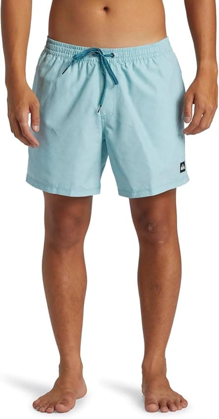 Detalle de Quiksilver Everyday Solid 15" - Bañador Hombre Marine Blue 🌊