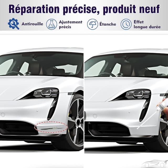 Detalle de Stylo de retouche peinture auto 2 en 1