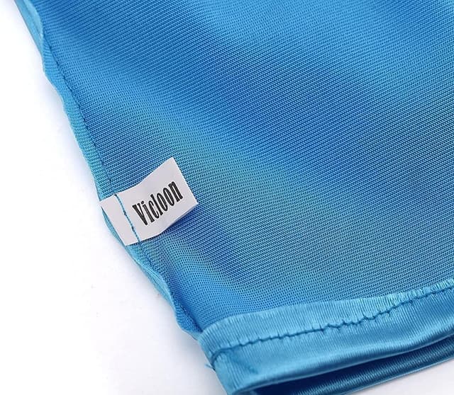 Detalle de Vicloon set di costumi da principessa con parrucca, tiara, bacchetta e accessori (8 pezzi / 9 pezzi) per bimbi 3–9 anni