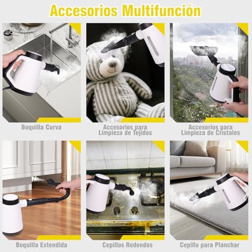 Detalle de Fippesax Limpiador de vapor 15 s, 400 ml