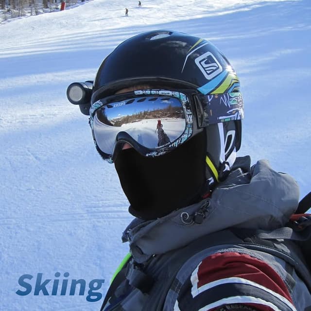 Thumbnail 1 de YESLIFE Balaclava Ski Mask winter face mask