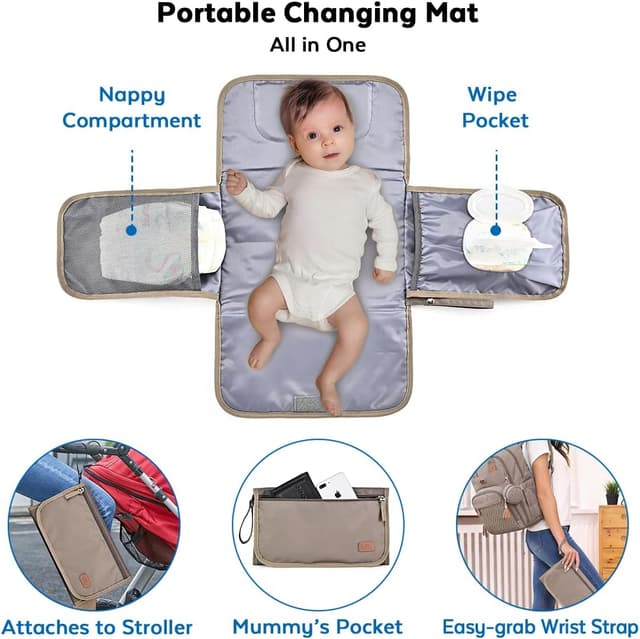 Detalle 1 de Dikaslon Borsa zaini fasciatoio 42 x 20 x 30