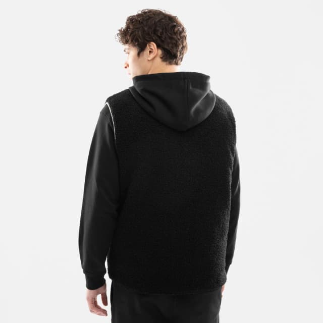 Detalle 2 de Siroko Tromso — chaleco reversible de sherpa y acolchado para hombre