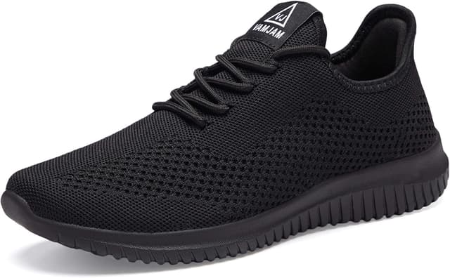 Detalle de VAMJAM Men’s Ultra Lightweight Breathable Walking & Running Shoes with Non-Slip MD Sole