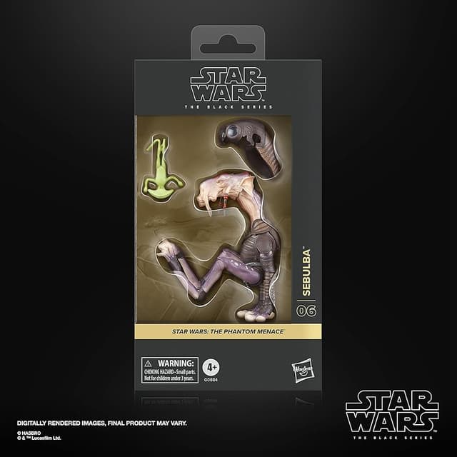 Detalle 2 de Hasbro Star Wars The Black Series Sebulba 15 cm