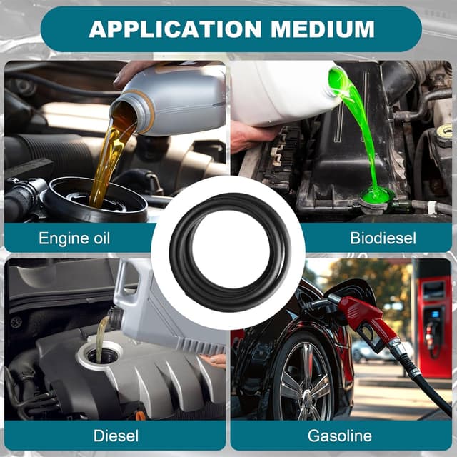 Detalle 1 de 1/4 Inch (6mm) ID Fuel Line Hose — 25 FT 300PSI NBR Rubber Push Lock for Automotive