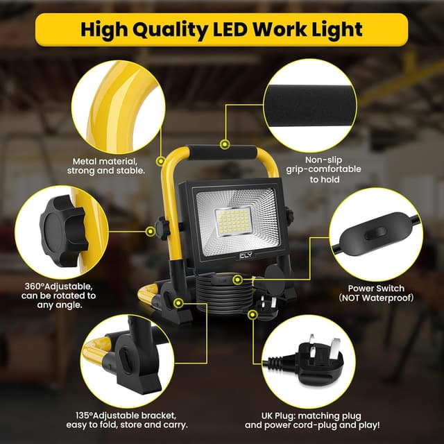 Thumbnail 2 de CLV 35W LED Work Light 3000LM