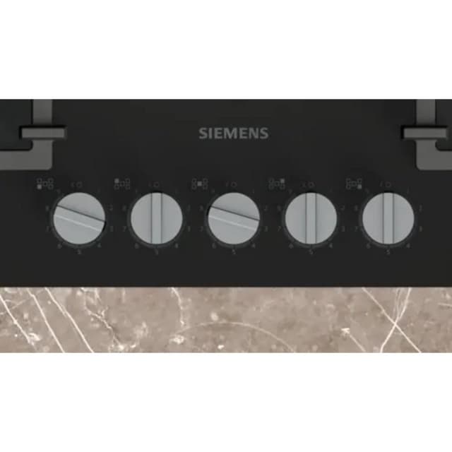 Detalle 2 de Siemens iQ500 EP7A6QI40 placa de gas Home Connect negra de 75 cm y 5 zonas