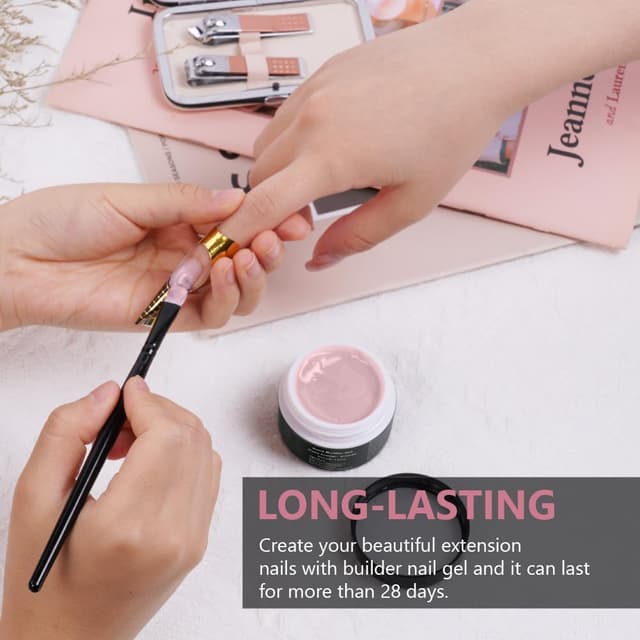 Thumbnail 6 de LOPHE Construction Ongle UV – Vernis gel de construction solide pour renforcer et protéger les ongles (15 ml)