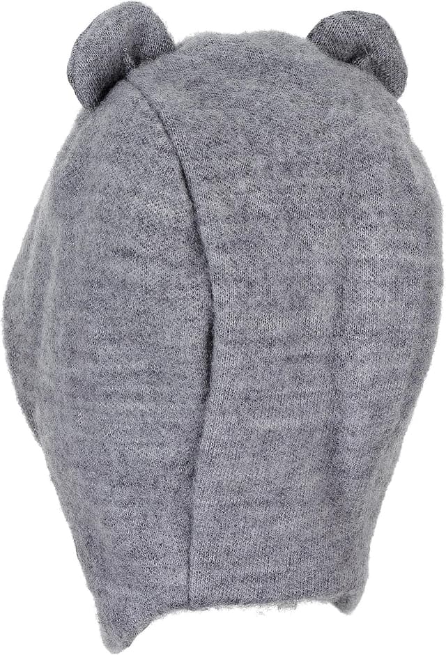 Detalle de Sterntaler Unisex Baby Mütze Schalmütze aus Wolle