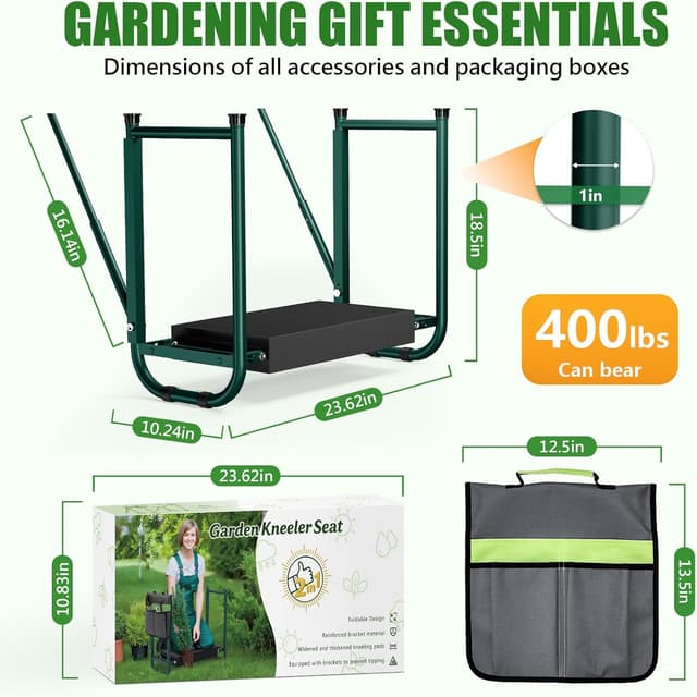Detalle 2 de seasky Garden Kneeler and Seat 400 lb