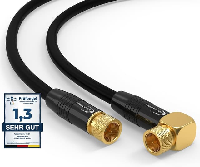 Detalle de RedStar24 SAT Antennenkabel 3 m für HDTV