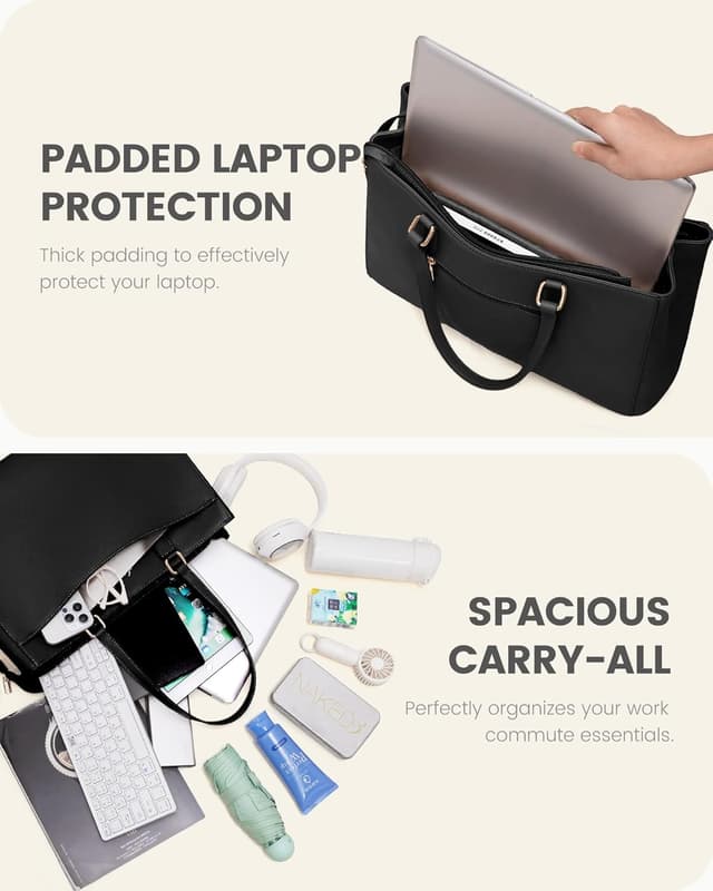 Detalle 2 de LOVEVOOK Laptop Handbag 15.6 inch