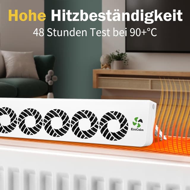 Thumbnail 6 de ecoCalm Heizkörperventilator Duo-Set, 10 Lüfter