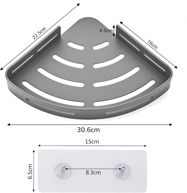 Thumbnail 4 de GRICOL Étagère d'angle métallique 10 kg