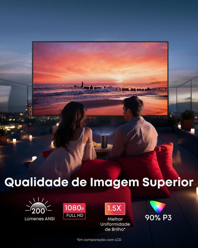 Thumbnail 2 de Nebula Capsule 3: Proyector portátil 1080p con Wi-Fi 📽