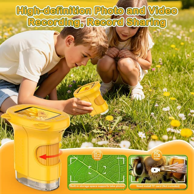 Detalle 1 de GlobalCrown Microscope enfant 200x