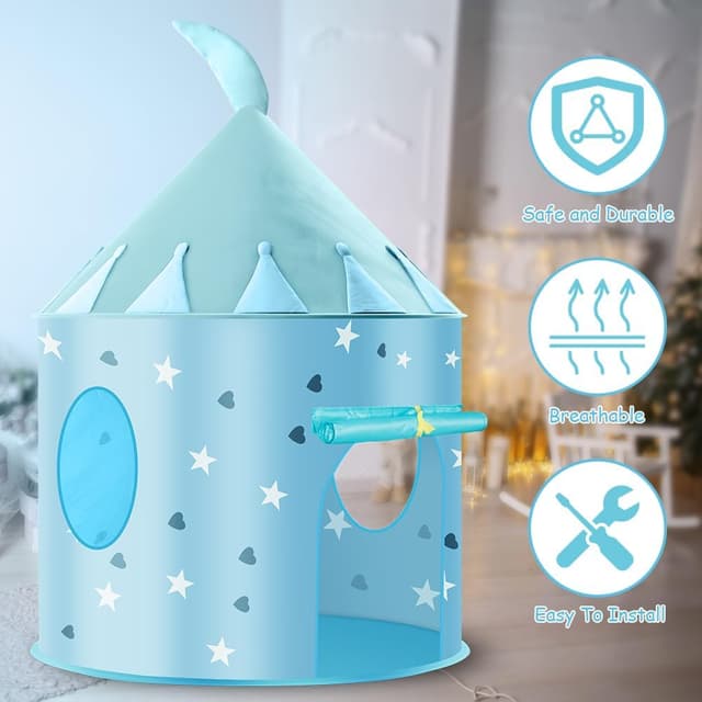 Detalle de HOTUT Kinder Spielzelt Prinzessin 101 cm