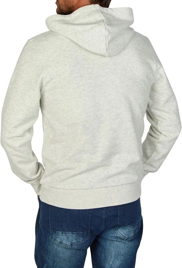 Detalle 2 de Jack & Jones Herren-Hoodie mit Druck JJMORTY im Regular Fit (Kapuzenpullover) – Grün/Gelb/Grau/Rot