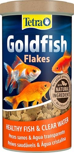 Detalle de Tetra Goldfish Flakes alimento para peces, 1 L