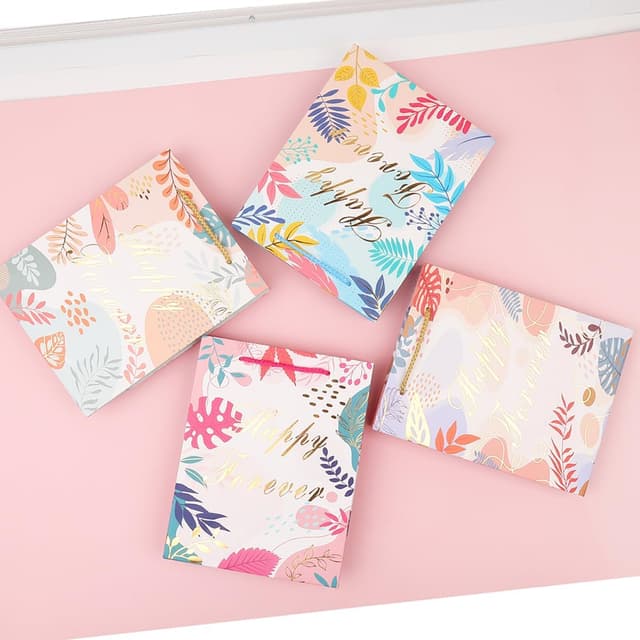 Thumbnail 6 de Medium 9in flower gift bags, 4 pack