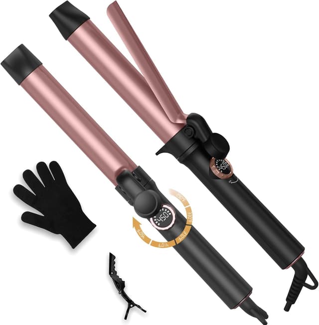Detalle de UMIGA 32 mm curling iron with LCD
