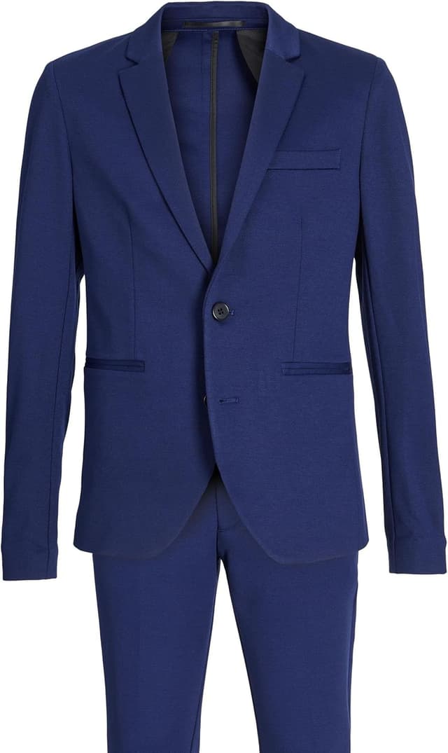 Detalle 2 de Jack & Jones Junior Boy JJEJAXON: blazer e pantaloni monopetto per ragazzi