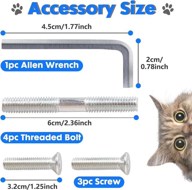 Detalle 2 de Pinkgarden Thick Natural Sisal Cat Scratching Post Refill (2 Pack) – 15.7in Length, 4.5in Thick