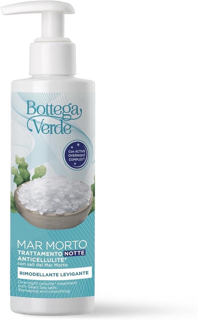 Detalle de Bottega Verde Crema Corpo Anticellulite al Mar Morto Trattamento Notte, 200 ml