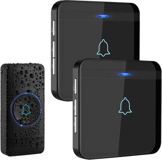 Detalle de AVANTEK Funkklingel 400 m Reichweite 🔔