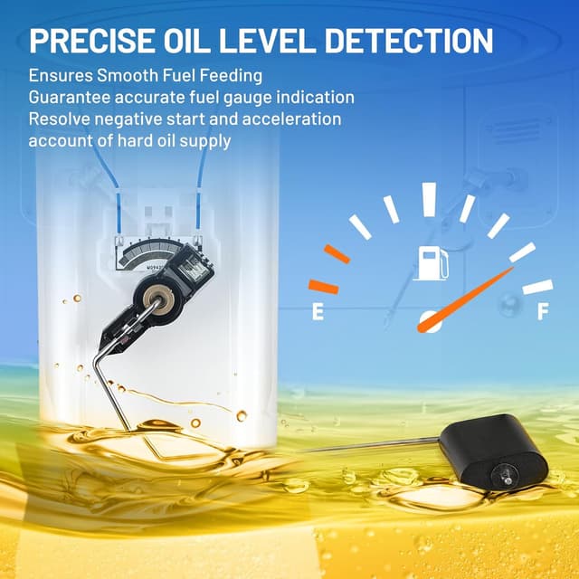 Detalle 2 de SYKRSS E3581M Electric Fuel Pump Module Assembly (Replaces MU1639, 19256621) for 2004-2007 Tahoe/Yukon/Escalade V8