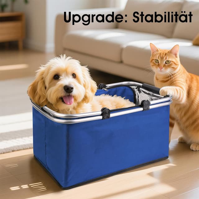 Detalle 1 de Kühlkorb Einkaufskorb 30 l mit Reißverschluss