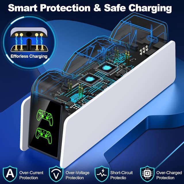 Thumbnail 5 de PS5 DualSense Controller Charger — Fast Dock