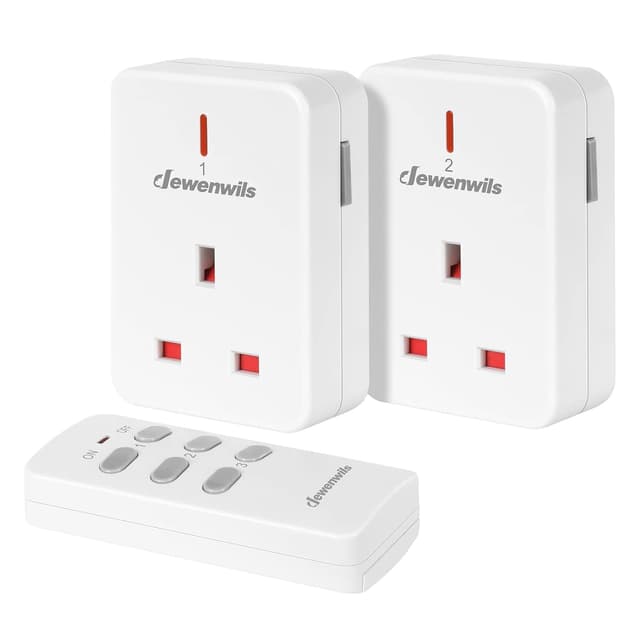 Detalle de Dewenwils Remote Plugs 13A Wireless Switch