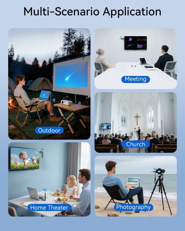 Thumbnail 5 de BDFFLY 1313FT Trasmettitore HDMI Wireless 400M