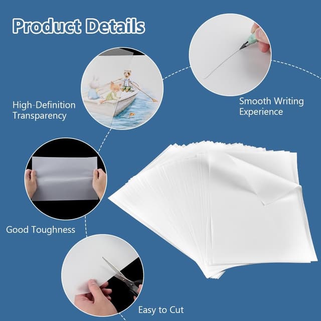 Thumbnail 2 de APXEL 50 Sheets Tracing Paper