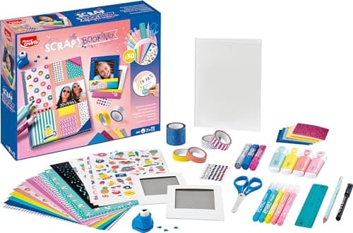 Imagen de Maped Creativ Kit Scrapbooking Infantil 50+ accesorios 🖍️ en OfertitasTOP