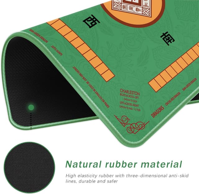 Thumbnail 1 de 2F22E Mahjong Mat 32.4 x 32.4 in