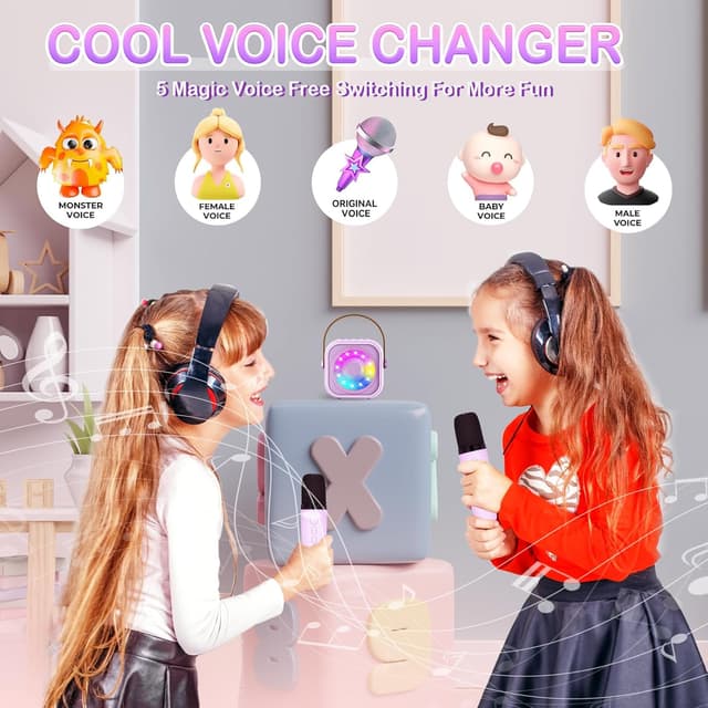 Thumbnail 5 de MicQutr Karaoke 2 Micrófonos 5-8 horas