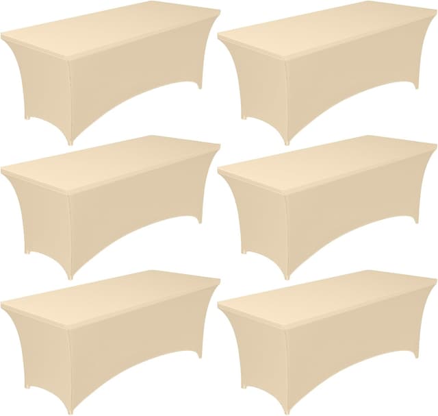 Thumbnail 6 de Pureegg Spandex Tablecloth 6ft Fitted