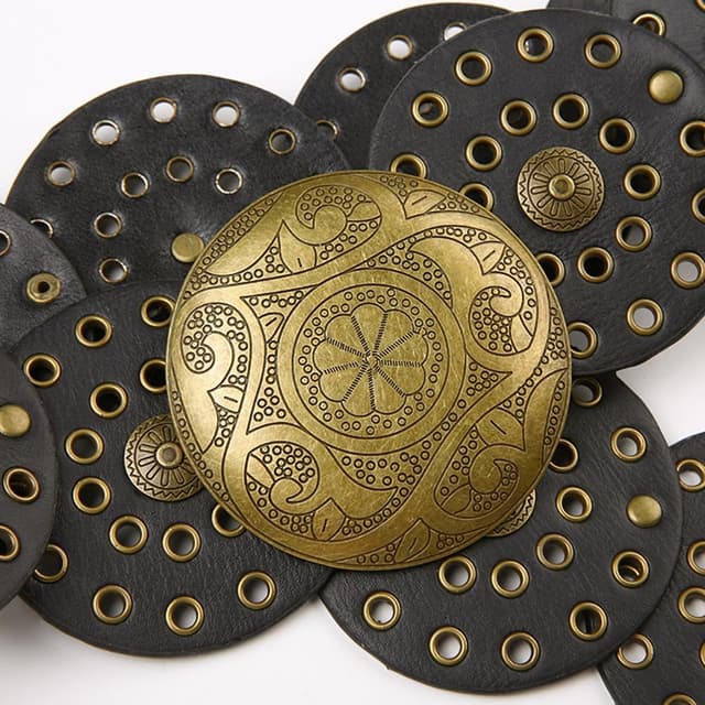 Thumbnail 5 de LIMHOO Breiter Scheibengürtel Damen