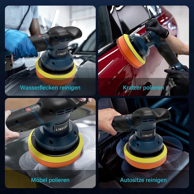 Thumbnail 2 de Bosch 18V Akkupoliermaschine 6 Zoll