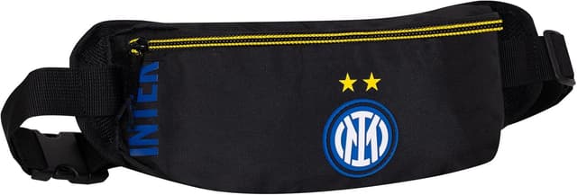 Detalle de Seven Hüfttasche Inter Mailand Bauchtasche für Kinder – schwarz-blau mit Reißverschluss