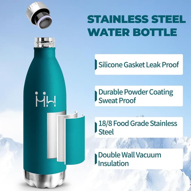 Thumbnail 4 de Botella Agua Acero Inoxidable 1000 ml