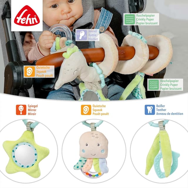 Detalle de Fehn Activity Spirale Seepferd 35 cm