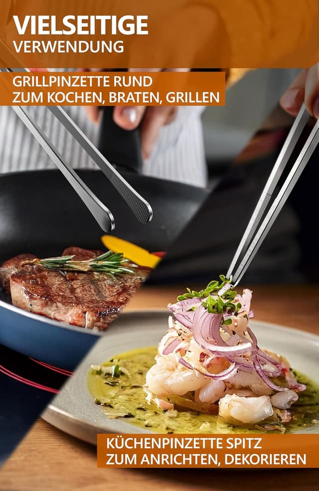 Thumbnail 2 de 4smile Kochpinzette 2 Stück Set