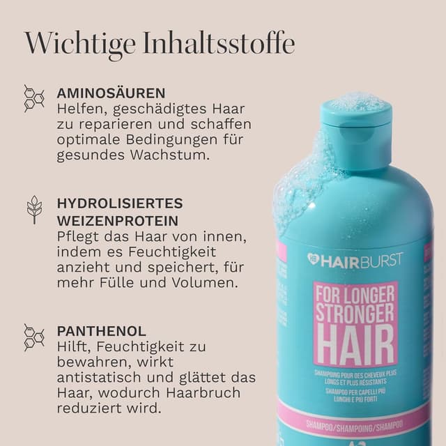 Thumbnail 3 de HAIR BURST Shampoo & Conditioner Set 2×350 ml